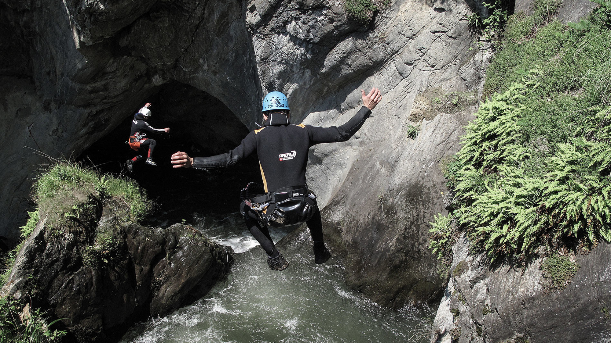 Canyoning in der Auerbach Klamm im Ötztal
