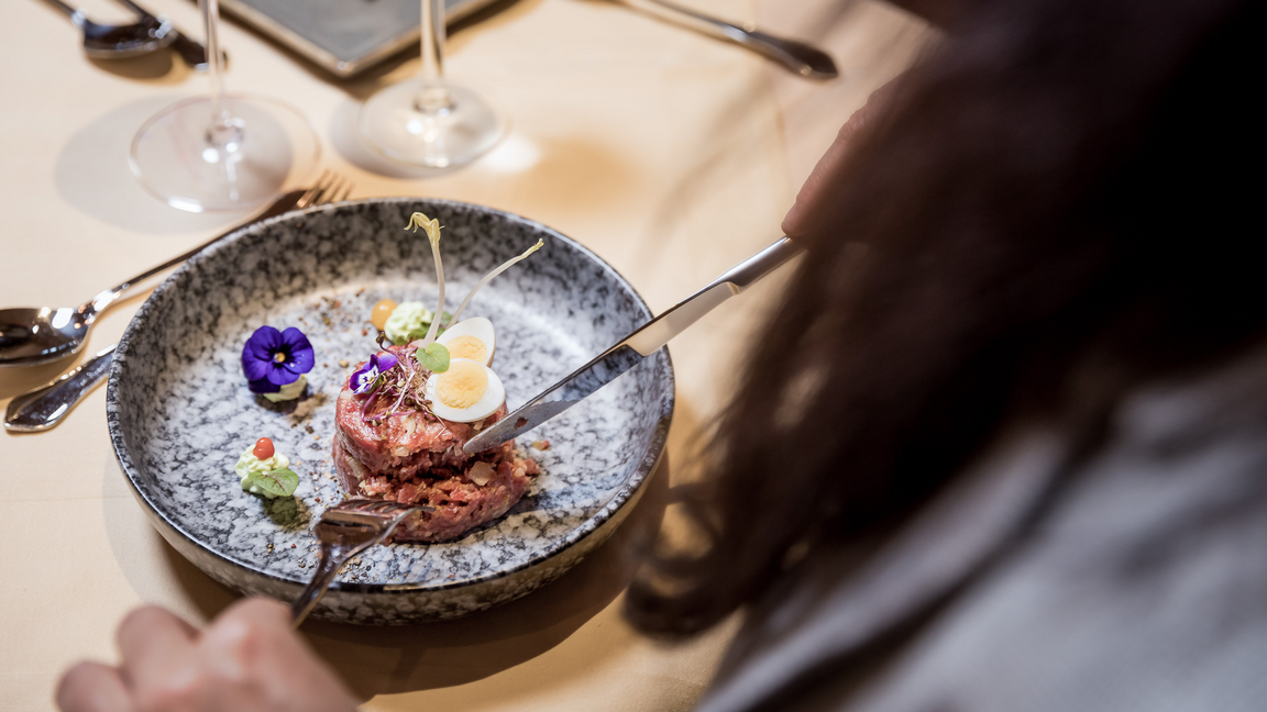 Essen in Oetz im Posthotel Kassl