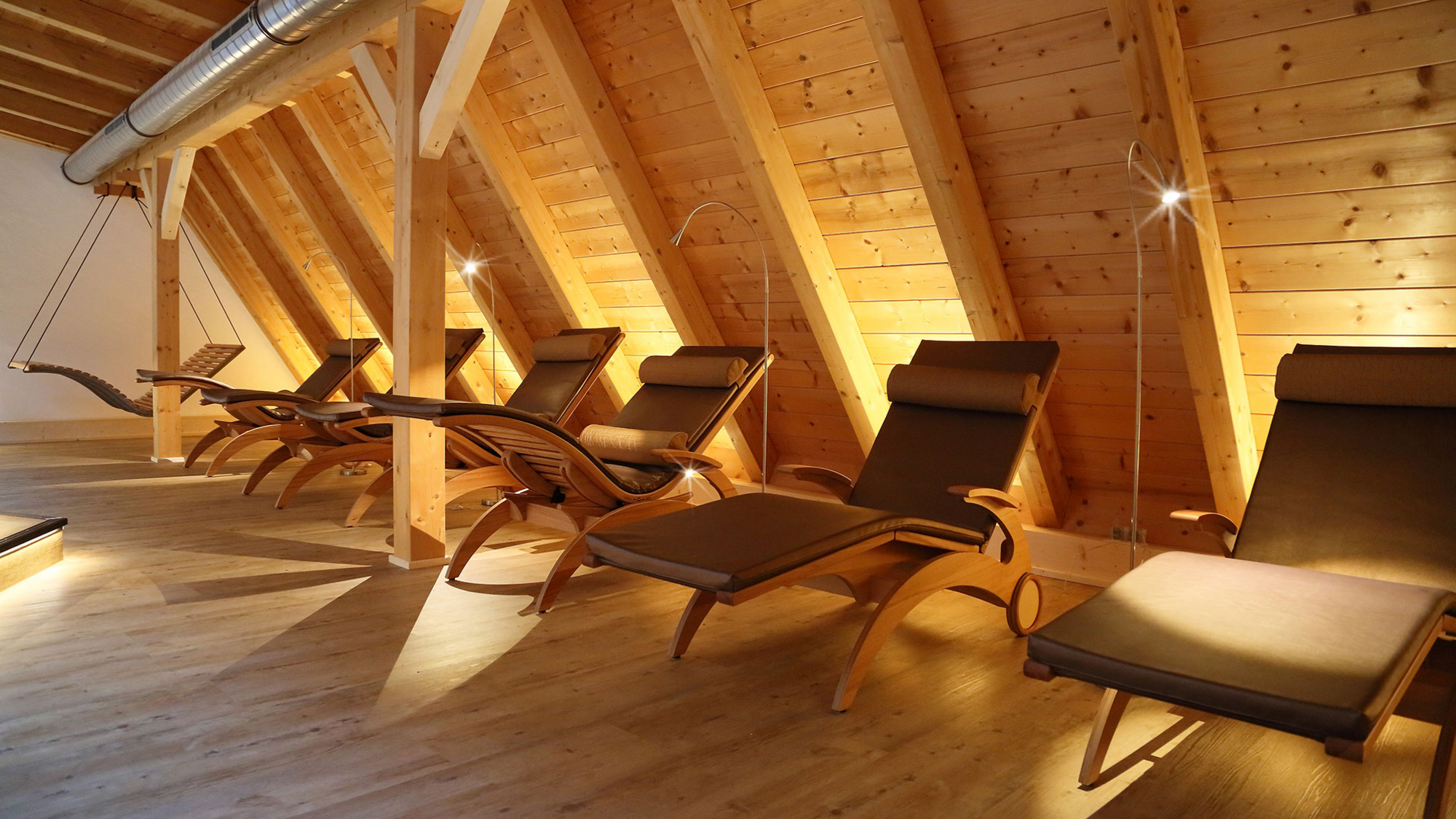 Ruheliegen im Ruheraum Posthotel Kassl