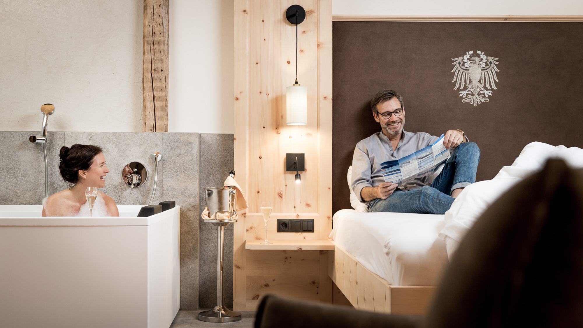 Stilvolle Zimmer und Suiten für Ihren Urlaub im Ötztal