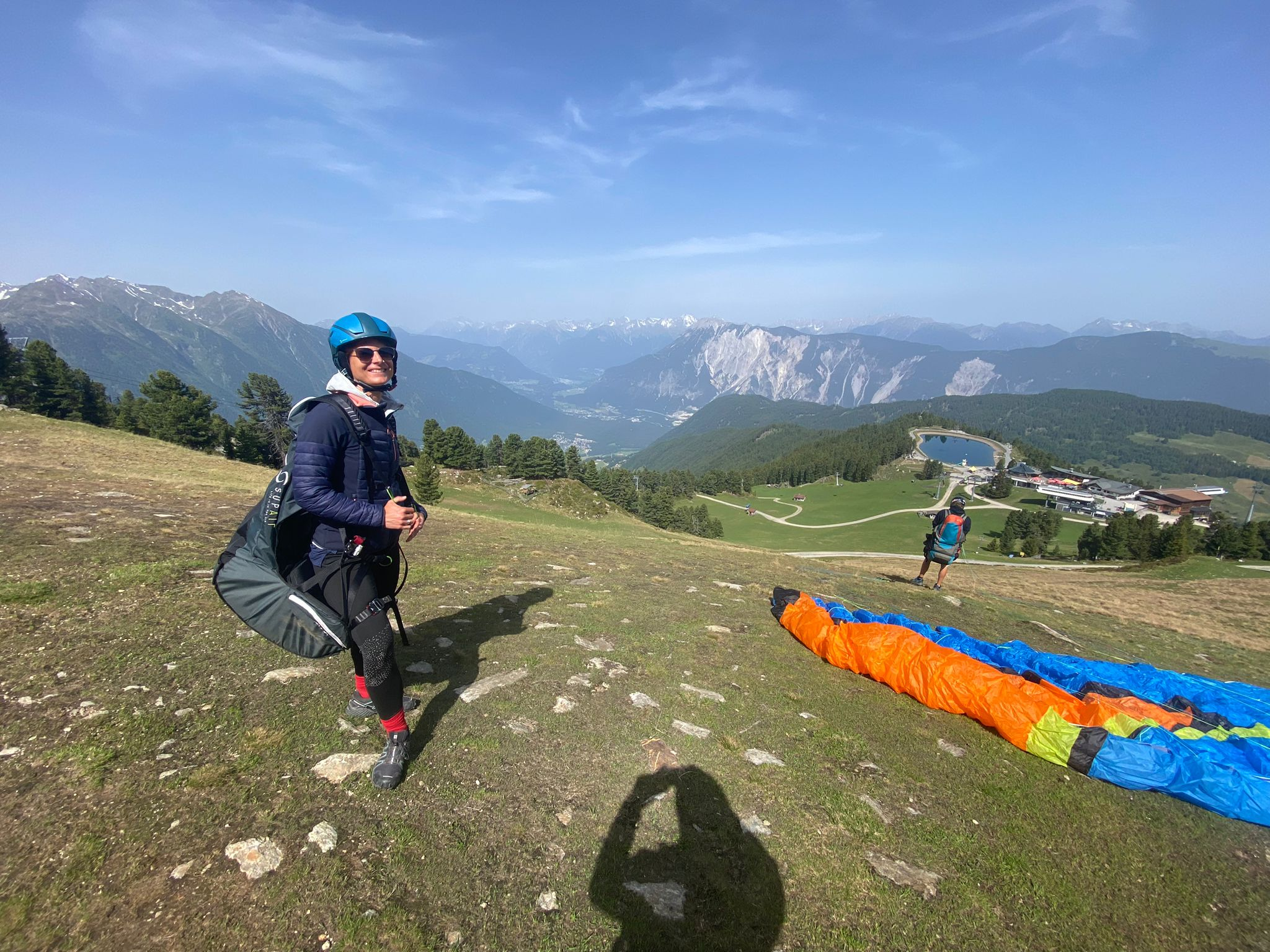 Tandemflug Vorbereitungen im Ötztal