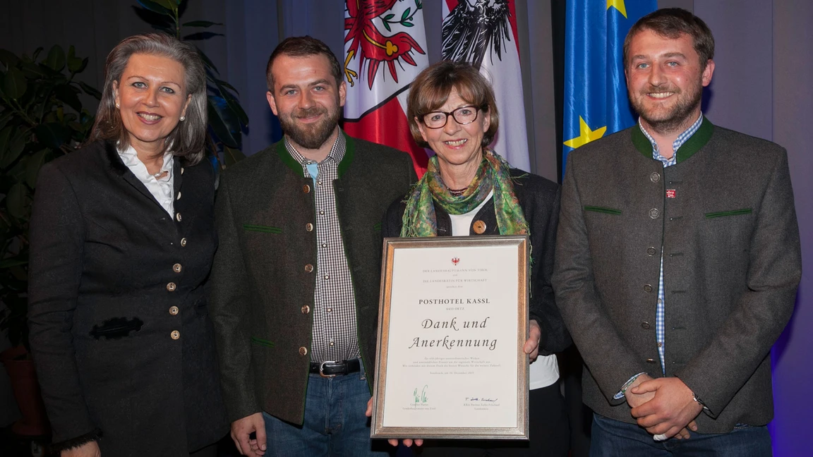 Die Gastgeber des Posthotel Kassl in Oetz