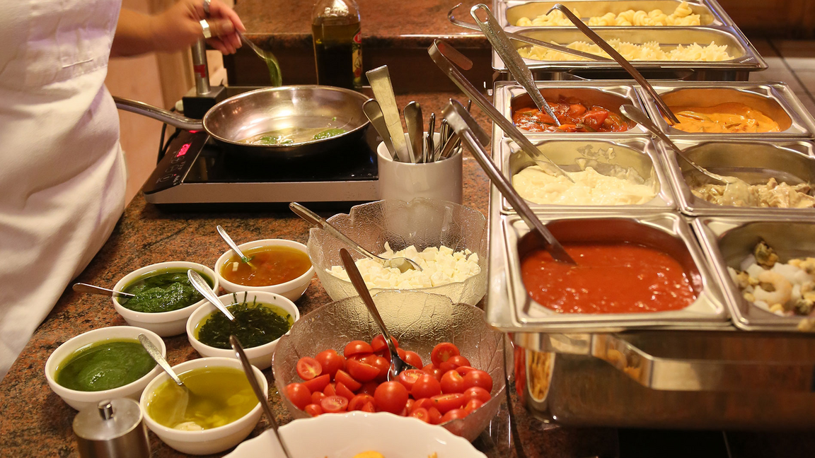 Buffet im ötztal im Posthotel Kassl